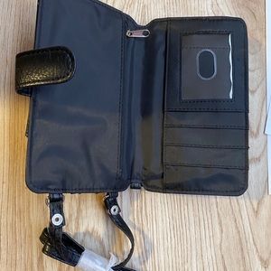Black Mini Phone Wallet